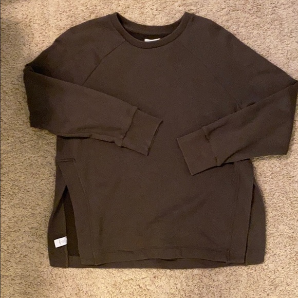 LOFT Tops - Lou & Grey army green Sweatshirt
